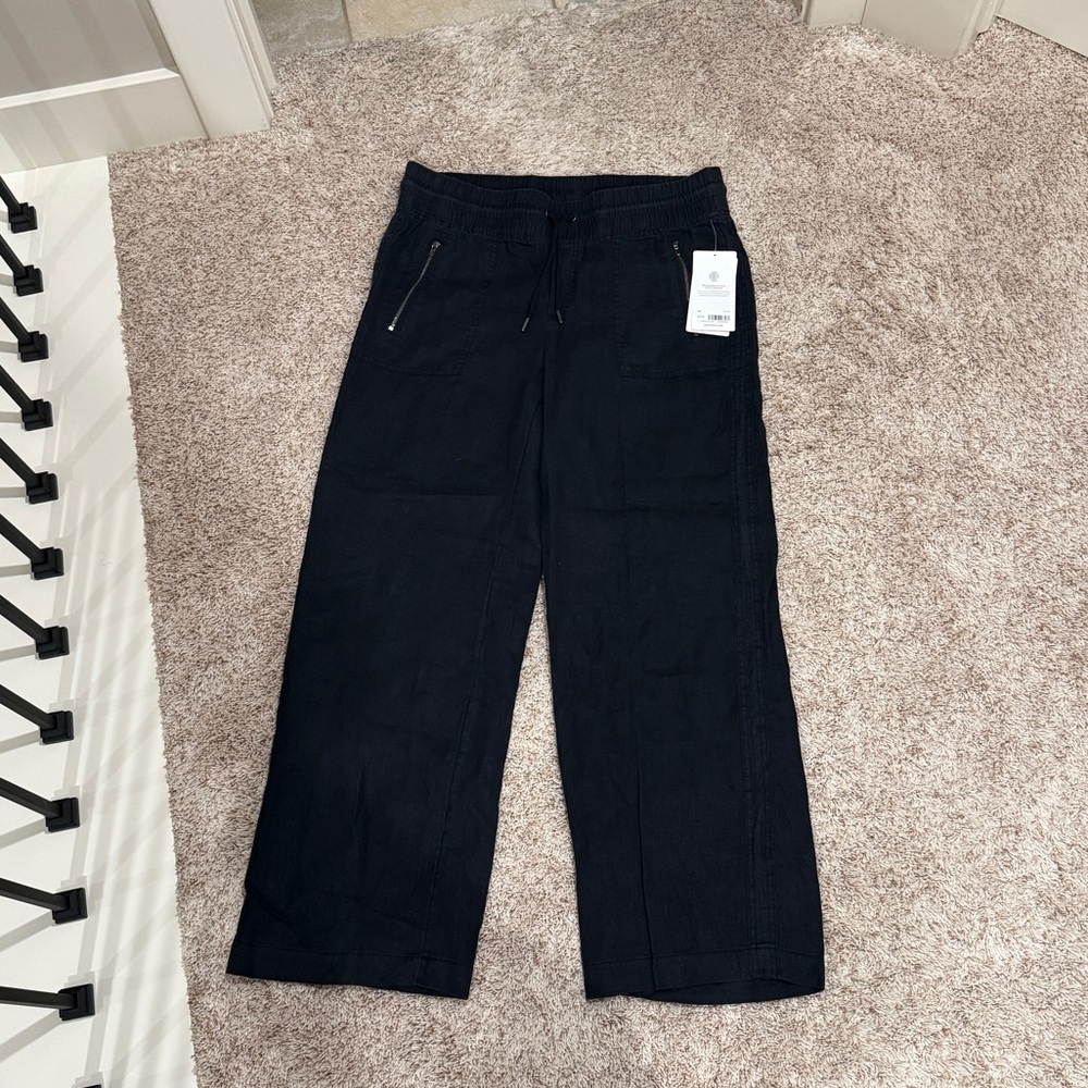 Athleta women’s black Zippered Pants